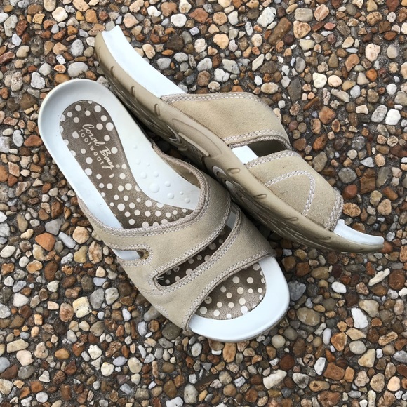 🔥was $18🔥Suede Sandals Size 8 Coral Bay - Picture 3 of 8